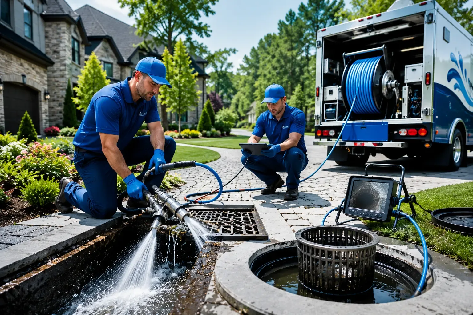 Local outdoor drain cleaning professionals in White Cottage, OH