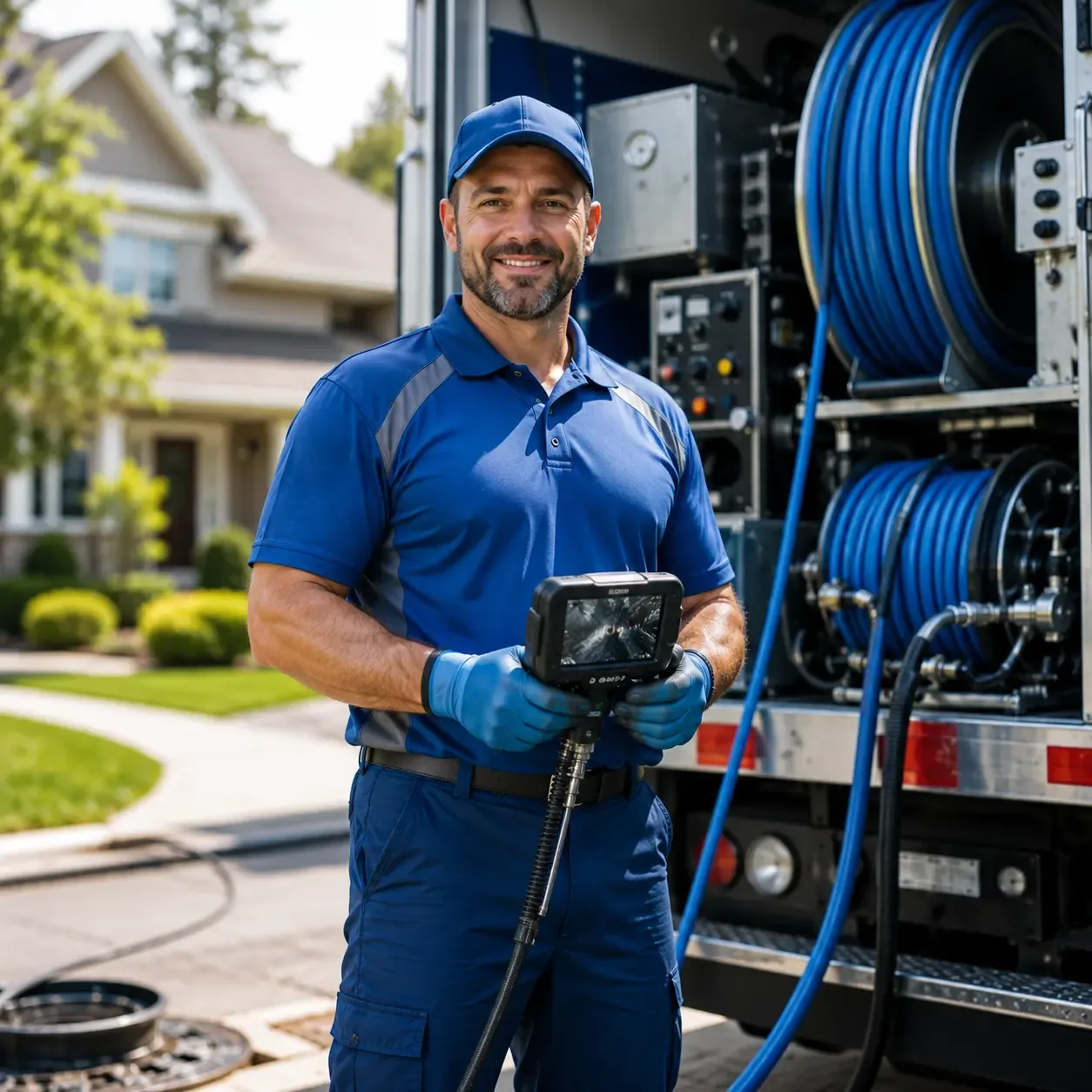 Local outdoor drain cleaning specialists in White Cottage, OH